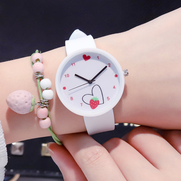 Cute Strawberry Watch JK2555