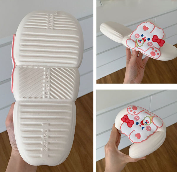 Rabbit And Bear Slippers JK3204