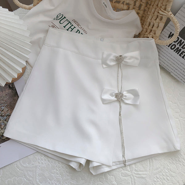 Fashion Bowtie Girls Shorts JK3183
