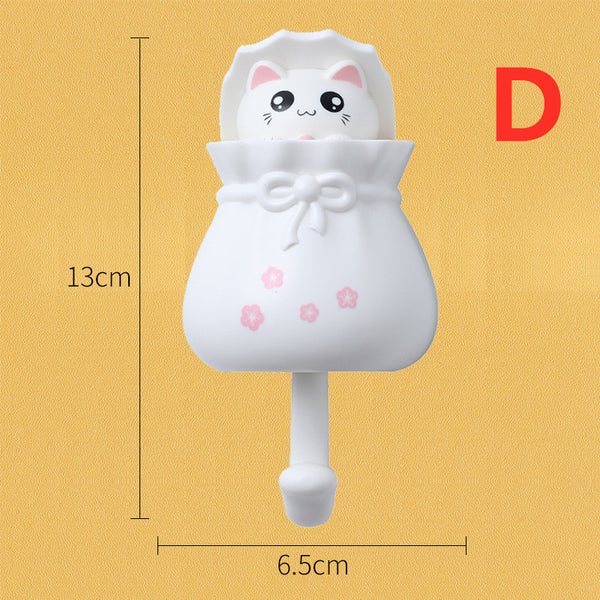 Lovely Cat Glue Hook JK2873