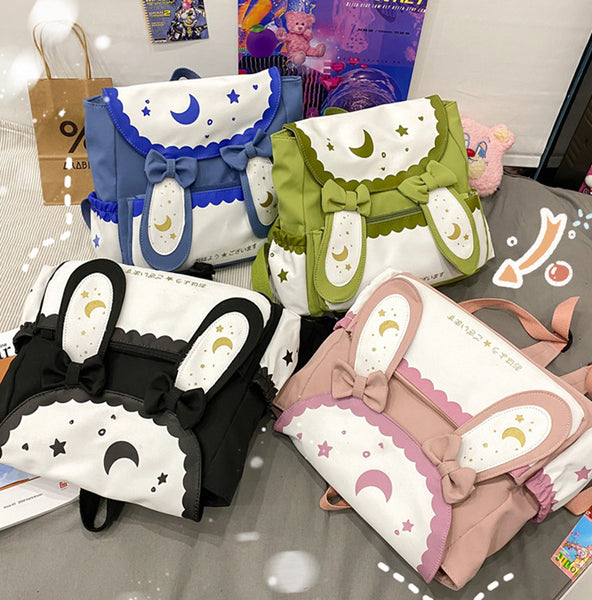 Cute Moon and Stars Backpack JK2825