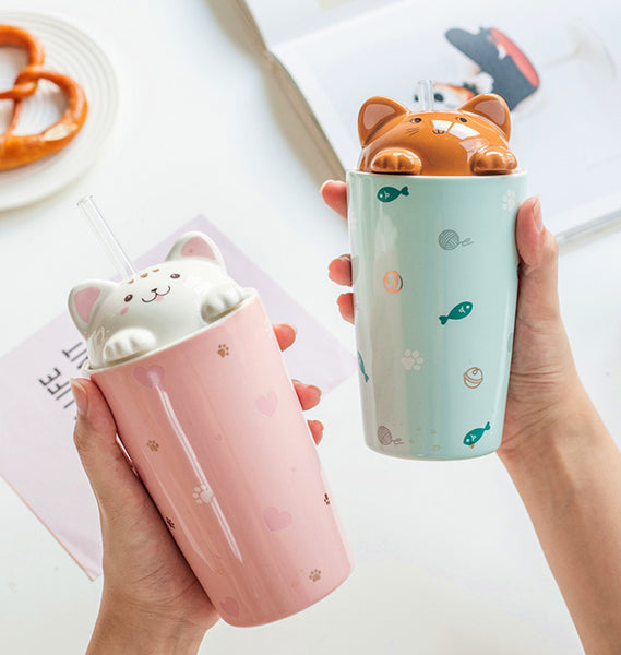 Lovely Cat Mug Cup JK3031