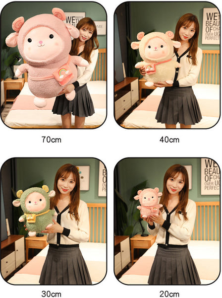 Kawaii Sheep Plush Hold Pillow JK3225