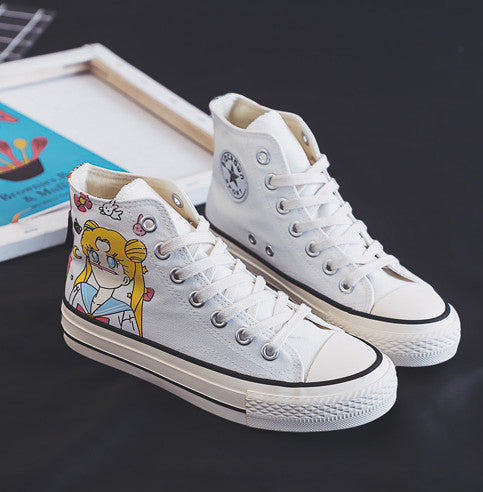 Fashion Sailormoon Canvas Shoes  JK1752