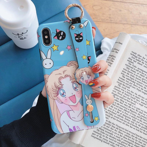 Cute Usagi Phone Case for iphone 6/6s/6plus/7/7plus/8/8P/X/XS/XR/XS Max/11/11 pro/11 pro max JK1849
