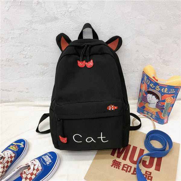 Lovely Cat Backpack JK2307