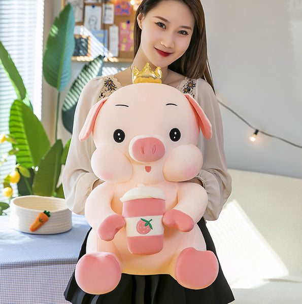 Lovely Pig Plush Hold Pillow JK3484