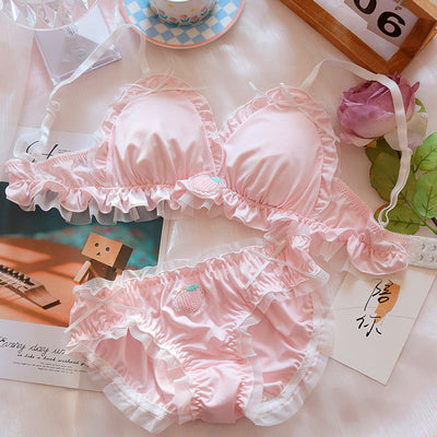 Pretty Strawberry Underwear Suits JK3223