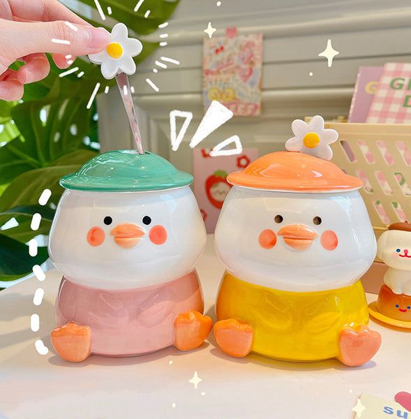 Cute Duck Mug Cup JK2918