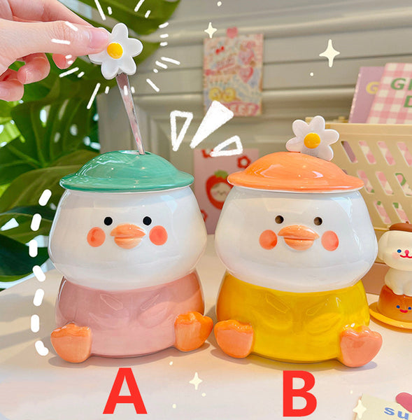 Cute Duck Mug Cup JK2918
