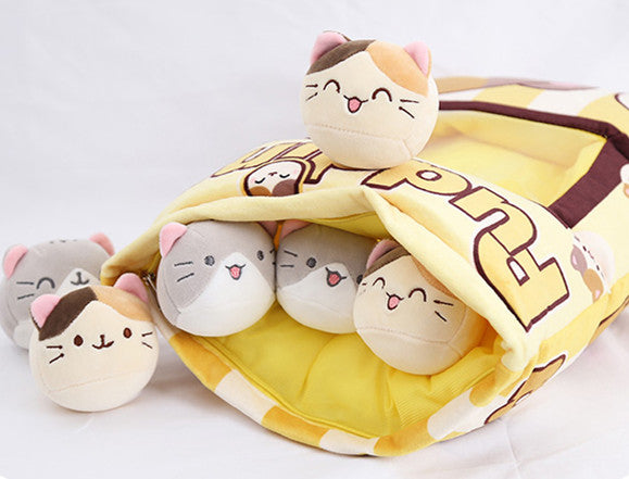 Lovely Cats Plush Dolls  JK1538