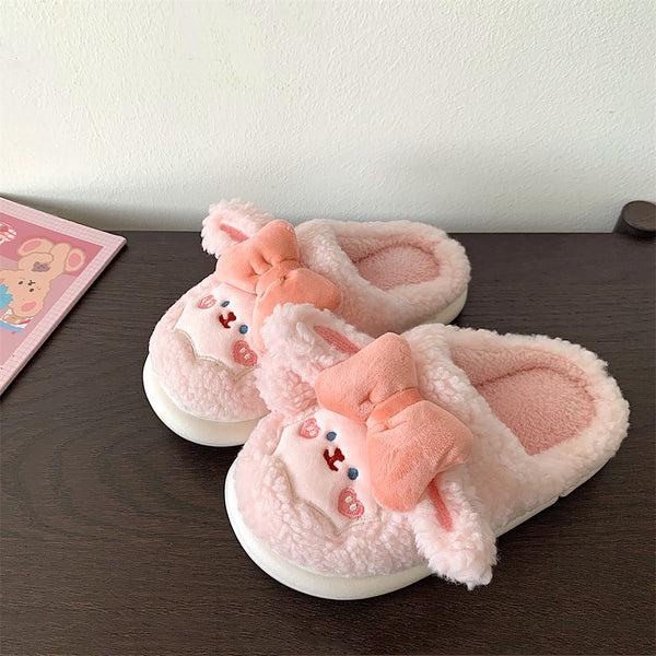 Lovely Sheep Ears Slippers JK3312