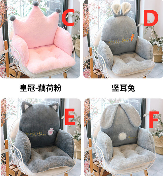 Kawaii Crown Seat Cushion JK3025