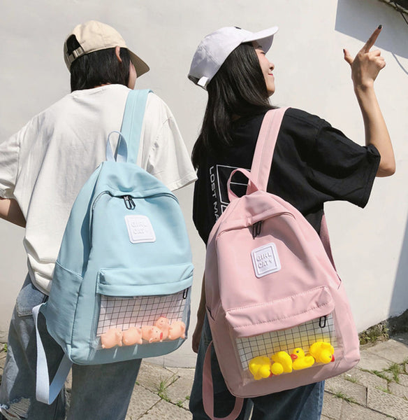 Cute Ducks and Pigs Backpack JK2076