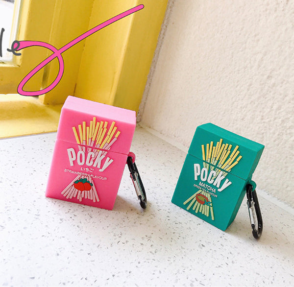 Cute Pocky Airpods Protector Case JK2018