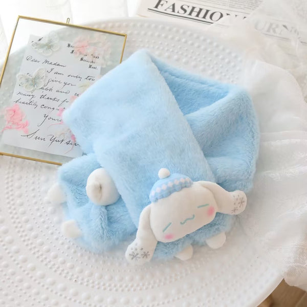 Cute Gilrs Gloves and Scarf JK3457
