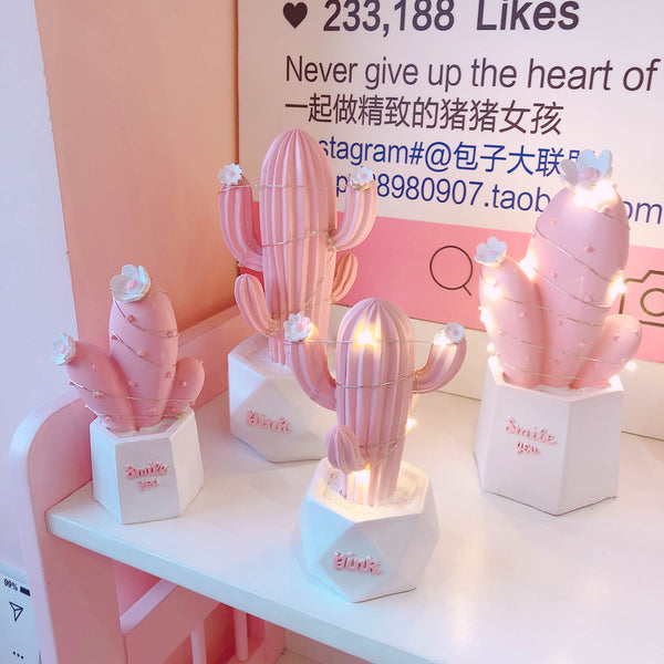 Lovely Cactus Night Light JK2035