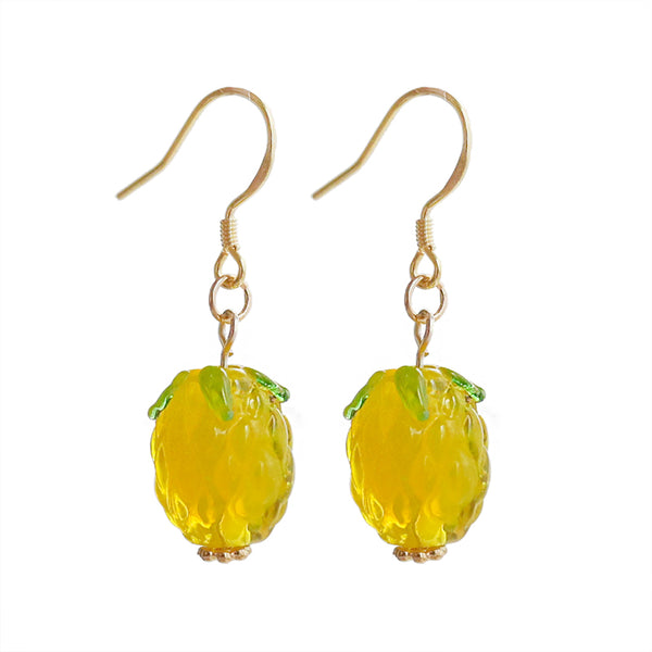 Cute Pineapple Earrings/Clips JK2698
