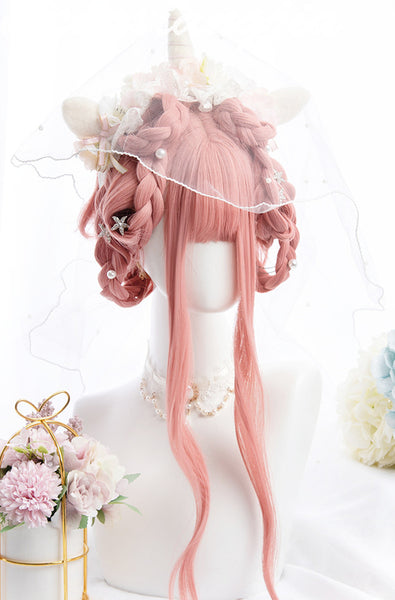 Pink Lolita Cosplay Wig JK3002
