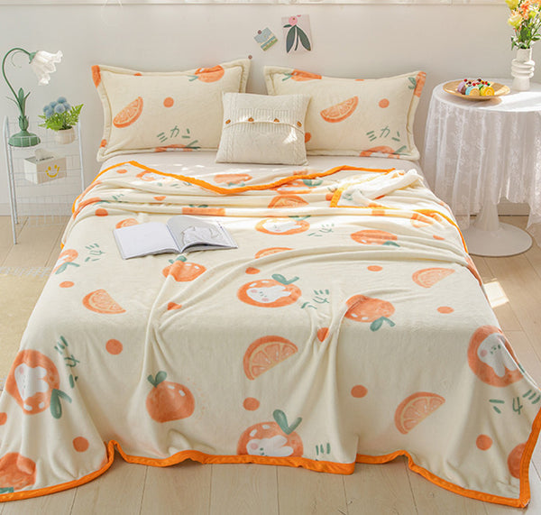 Sweet Orange Blanket JK3170