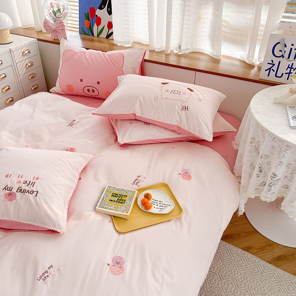 Lovely Pigs Bedding Set JK3216
