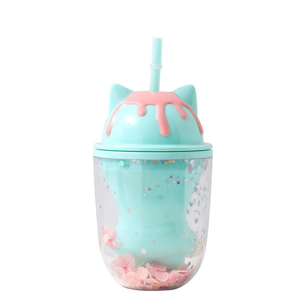 Lovely Sakura Paw Water Bottle JK2537