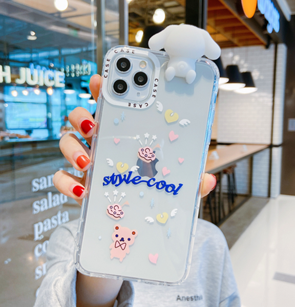 Cute Dog Phone Case for iphone 6/6s/6plus/7/7plus/8/8P/X/XS/XR/XS Max/11/11 pro/11 pro max JK2653