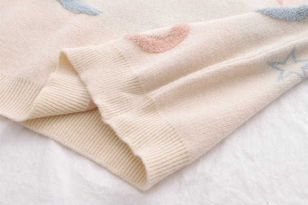 Sweet Moon and Stars Sweater JK1760