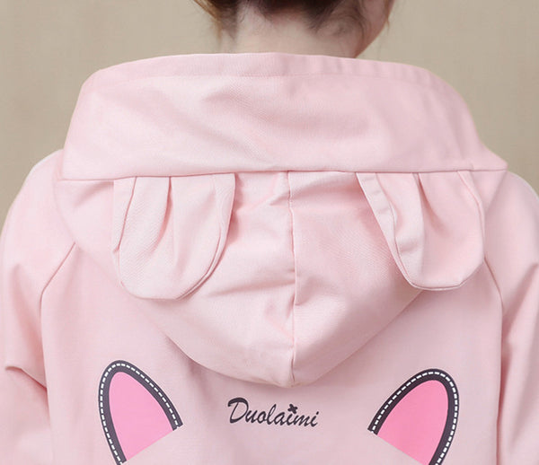 Lovely Cats Pastel Coat JK2090