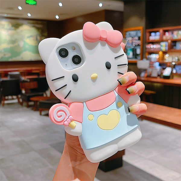 Lovely Kitty Phone Case for iphone X/XS/XR/XS Max/11/11pro/11pro max/12/12pro/12pro max/12mini/13/13pro/13pro max/14/14pro/14plus/14pro max JK3401