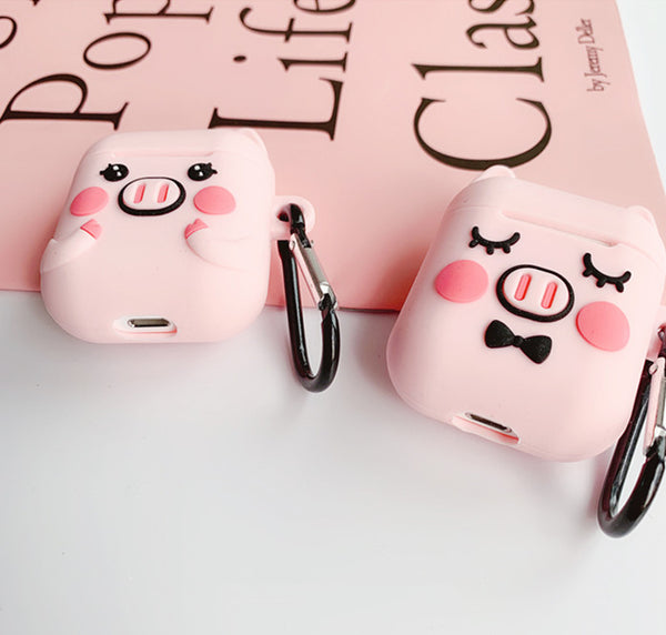 Pink Pig Airpods Protector  JK1654