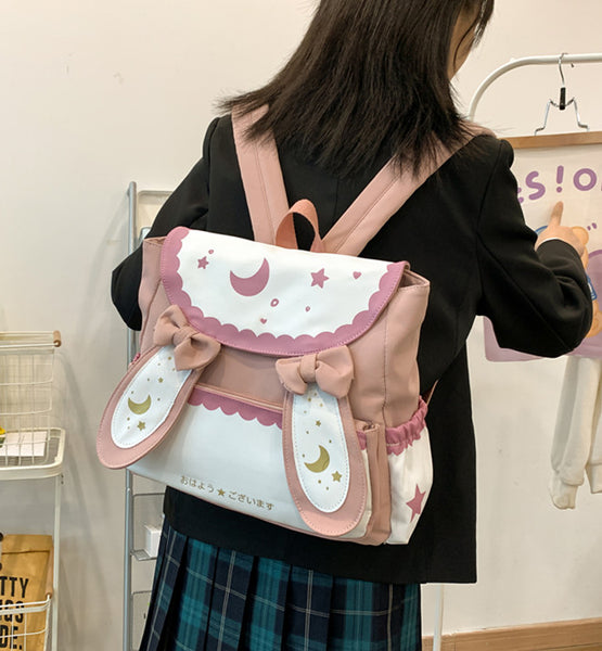 Cute Moon and Stars Backpack JK2825