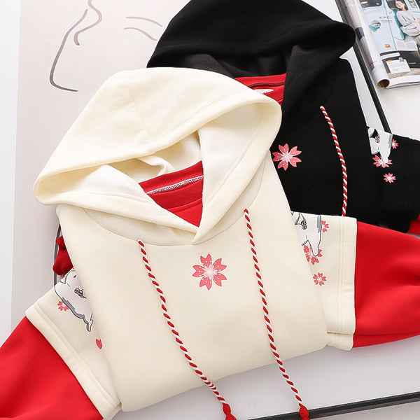 Fashion Sakura Rabbit Hoodie JK2926