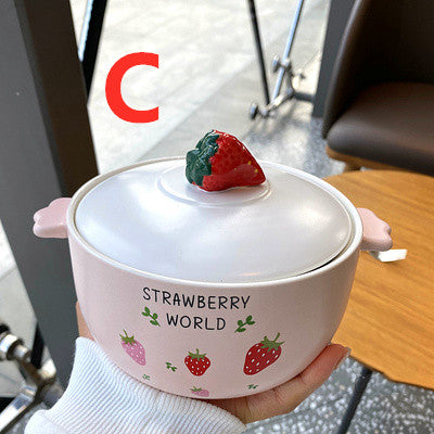 Sweet Strawberry Printed Bowl JK2428