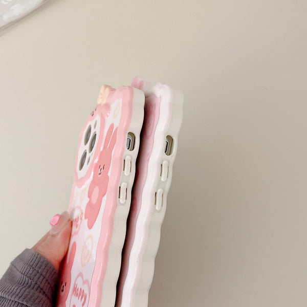 Lovely Rabbit Phone Case for iphone 11/11 pro/11 pro max/12/12pro/12pro max/13/13pro/13pro max JK3269