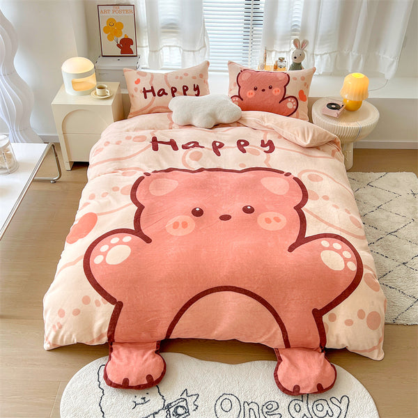 Soft Cartoon Bedding Set JK3287