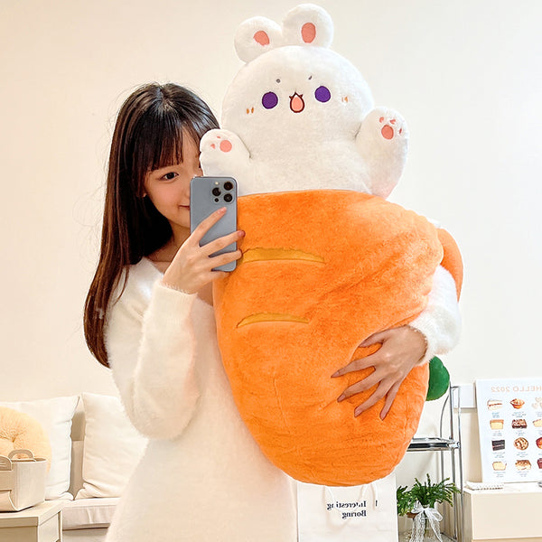 Lovely Bunny Plush Hold Pillow JK3522