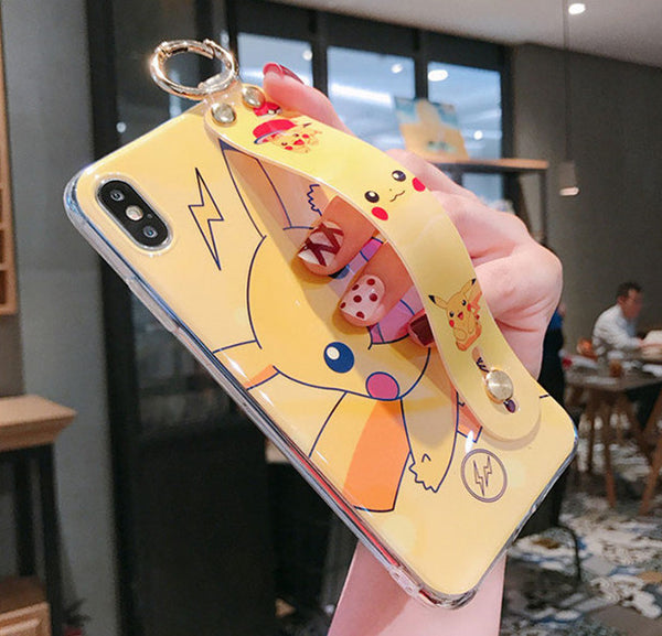 Lovely Pikachu Phone Case for iphone 6/6s/6plus/7/7plus/8/8P/X/XS/XR/XS Max JK1885