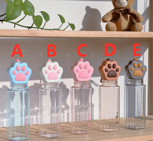 Lovely Cat Paw Water Bottle JK2209