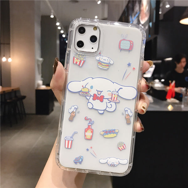 Cute Cinnamoroll Phone Case for iphone7/7plus/8/8P/X/XS/XR/XS Max/11/11 pro/11 pro max JK1953