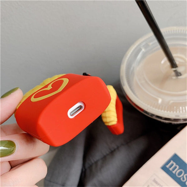 Cute Pop Corn Airpods Protector  JK1287