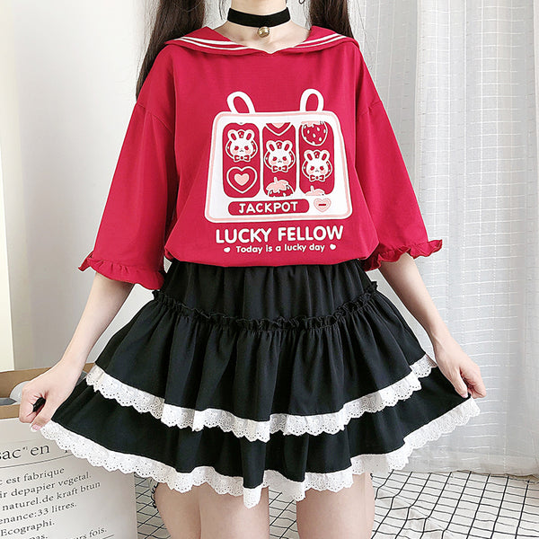 Lucky Rabbit T-shirt JK3115