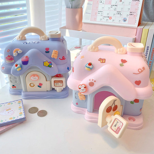 Cute House Piggy Bank JK3290