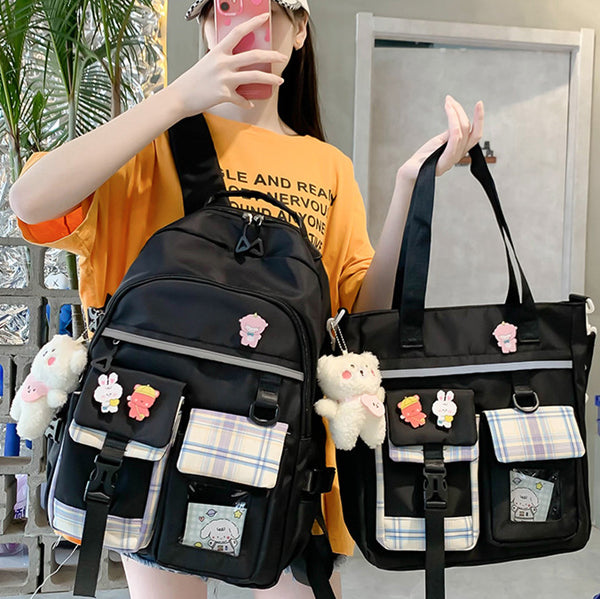 Fashion Cartoon Backpack Set JK3261