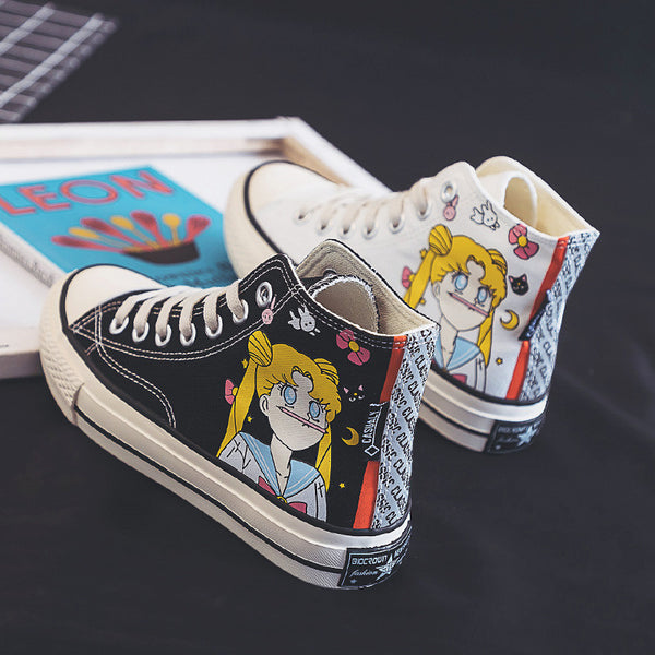 Fashion Sailormoon Canvas Shoes  JK1752