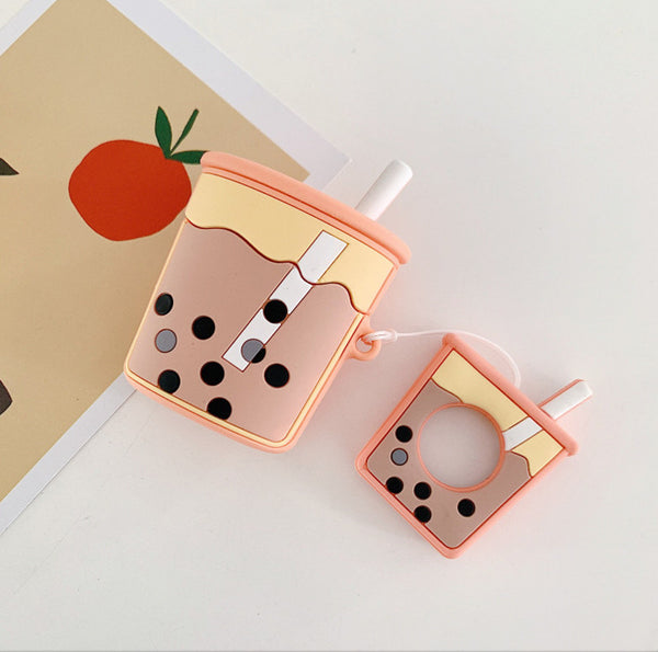Bubble Tea Airpods Protector  JK1323