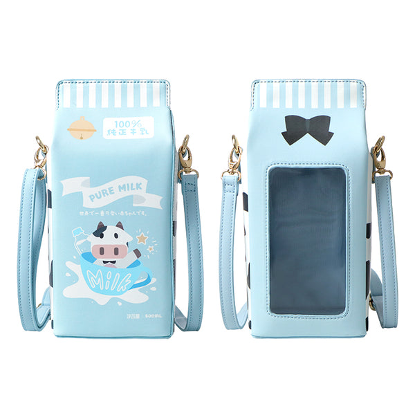 Kawaii Strawberry Milk Shoulder Bag JK2911