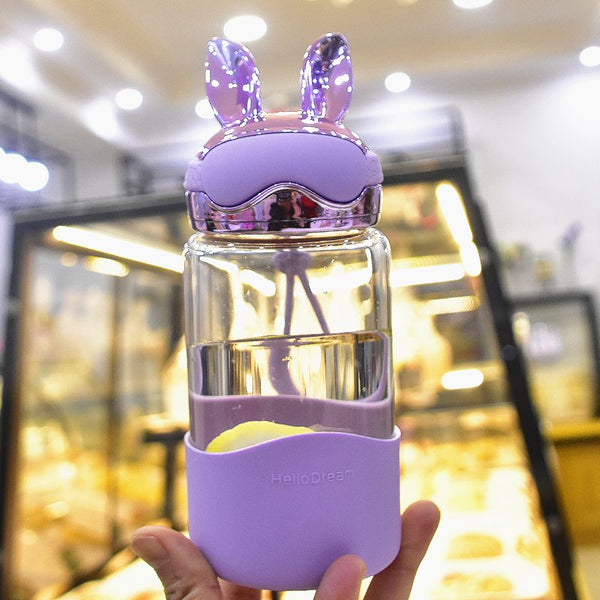 Cute Rabbit Ear Water Bottle JK1812
