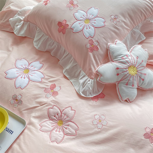Fashion Sakura Flowers Bedding Set JK3463