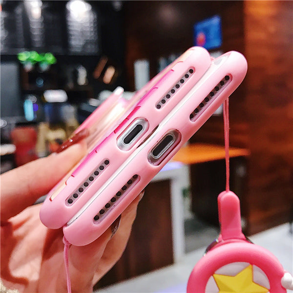 Pink Usagi Phone Case for iphone 6/6s/6plus/7/7plus/8/8P/X/XS/XR/XS Max JK1240